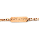 ヴァンクリーフアーペル Van Cleef & Arpels ペンダント VCARO8FO00 ホワイト×ローズゴールド K18RG ダイヤモンド ホワイトマザーオブパール ネックレス ローズゴールド PG 18K シェル 蝶 ダイヤモンド