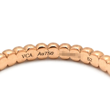 ヴァンクリーフアーペル Van Cleef & Arpels ゴールドパール スモール VCARPJMF52 ローズゴールド K18PG #52(JP12) リング 指輪 K18 750 RG PG 12号