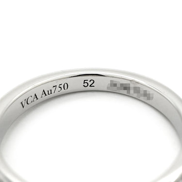 ヴァンクリーフアーペル Van Cleef & Arpels ソクラテス 1フラワー VCARD23700 ホワイトゴールド K18WG ダイヤモンド #52(JP12) リング 指輪 パヴェダイヤ 12号