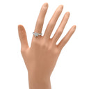 ヴァンクリーフアーペル Van Cleef & Arpels ソクラテス 1フラワー VCARD23700 ホワイトゴールド K18WG ダイヤモンド #52(JP12) リング 指輪 パヴェダイヤ 12号