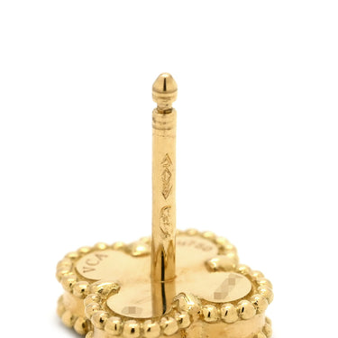 ヴァンクリーフアーペル Van Cleef & Arpels VCARA44900 イエローゴールド×ブラック K18YG オニキス ピアス 黒 Au750 18K 18金 オニキス