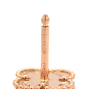 ヴァンクリーフアーペル Van Cleef & Arpels スウィート アルハンブラ VCARN6BO00 レッド×ローズゴールド K18PG カーネリアン ピアス Au750 18K 18金 カーネリアン