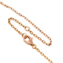 カルティエ Cartier トリニティ ピンクゴールド K18PG ピンクサファイヤ ネックレス Cartier 18金 750PG 3連 サファイア セミパヴェ
