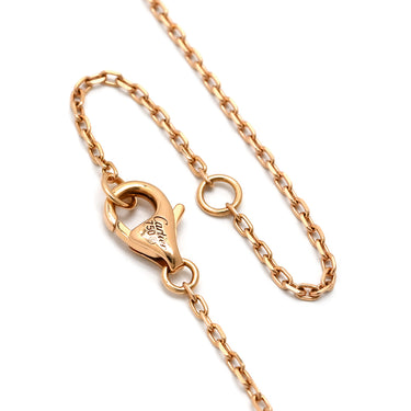 カルティエ Cartier トリニティ ハート イエローゴールド×ピンクゴールド×ホワイトゴールド K18YG K18PG K18WG ネックレス Au750 18K 3連 3重