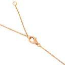 カルティエ Cartier アミュレット ドゥ カルティエ ブラック×ピンクゴールド K18PG ダイヤモンド オニキス ネックレス 黒 オニキス 1P ダイヤ 18K 750PG