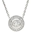 カルティエ Cartier ダムール LM ホワイトゴールド K18WG ダイヤモンド ネックレス Cartier ダイヤモンド パヴェ 18K Au750 WG