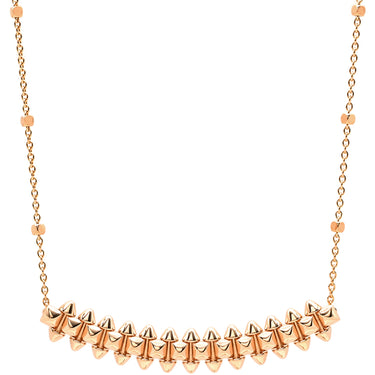 カルティエ Cartier クラッシュ ドゥ カルティエ SM B7224744 ピンクゴールド K18PG ネックレス K18PG Au750 スモールモデル