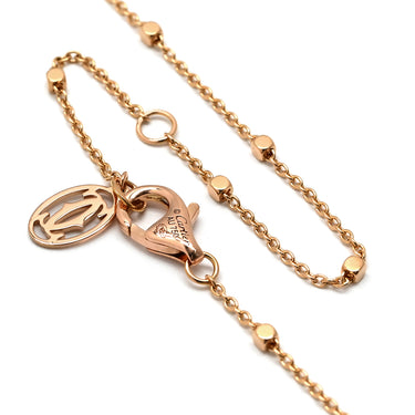 カルティエ Cartier クラッシュ ドゥ カルティエ SM B7224744 ピンクゴールド K18PG ネックレス K18PG Au750 スモールモデル