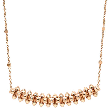 カルティエ Cartier クラッシュ ドゥ カルティエ SM B7224744 ピンクゴールド K18PG ネックレス Cartier 18金 750PG