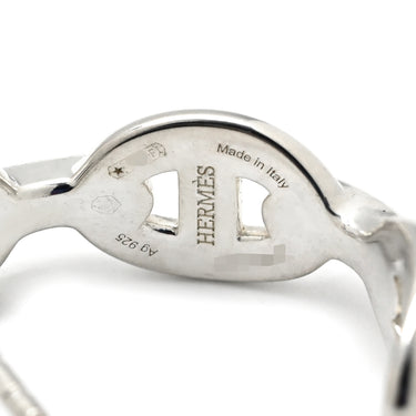 エルメス HERMES シェーヌダンクル アンシェネ フープピアス シルバー シルバー925 ピアス AG925