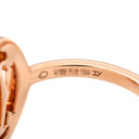 カルティエ Cartier ロゴ ドゥーブルC ダイヤ B4093200 ピンクゴールド K18PG ダイヤモンド #53(JP13) リング 指輪 750 18K PG 12.5号
