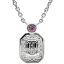 ハリーウィンストン Harry Winston HWロゴ ペンダント PEPSWAC16HWL ホワイトゴールド K18WG ダイヤモンド ピンクサファイア ネックレス Au750 K18 ダイヤ ピンクサファイア