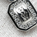 ハリーウィンストン Harry Winston HWロゴ ペンダント PEPSWAC16HWL ホワイトゴールド K18WG ダイヤモンド ピンクサファイア ネックレス Au750 K18 ダイヤ ピンクサファイア