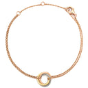 カルティエ Cartier スウィート トリニティ イエローゴールドXピンクゴールドXホワイトゴールド K18YG K18PG K18WG ブレスレット 3カラー 750 18金