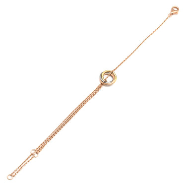 カルティエ Cartier スウィート トリニティ イエローゴールドXピンクゴールドXホワイトゴールド K18YG K18PG K18WG ブレスレット 3カラー 750 18金