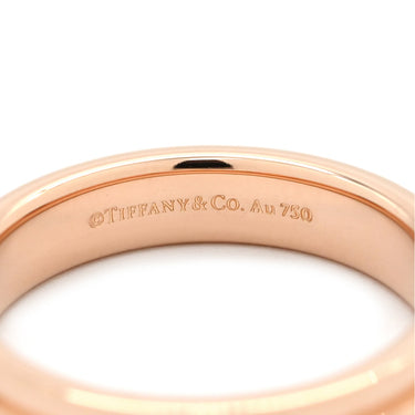 ティファニー Tiffany & Co T ナロー 60151315 ピンクゴールド K18PG リング 指輪 T＆Co. K18PG Au750 18K 18金 ローズ RG マリッジ 17.5号