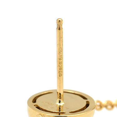 ティファニー Tiffany & Co ハードウェア トリプルドロップ ピアス イエローゴールド K18YG ピアス Au750 18K 18金 T&Co. 3連
