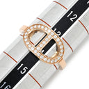 エルメス HERMES シェーヌダンクル コントゥール MM H122605B 0054 ローズゴールド K18PG ダイヤモンド #54(JP14) リング 指輪 ピンクゴールド 750 18K RG ダイヤ 13.5号