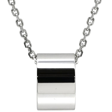 ショーメ CHAUMET リアン エヴィダンス ペンダント ホワイトゴールド K18WG ダイヤモンド ネックレス Chaumet ダイヤ クロスモチーフ シリンダーフォルム
