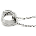 ショーメ CHAUMET リアン エヴィダンス ペンダント ホワイトゴールド K18WG ダイヤモンド ネックレス Chaumet ダイヤ クロスモチーフ シリンダーフォルム