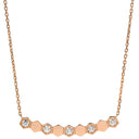 ショーメ CHAUMET ビー マイ ラブ ペンダント 083983 ピンクゴールド K18PG ダイヤモンド ネックレス Chaumet Bee My Love ダイヤ 5粒 ハニカムモチーフ