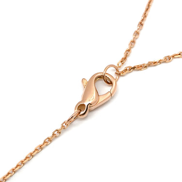 ショーメ CHAUMET ビー マイ ラブ ペンダント 083983 ピンクゴールド K18PG ダイヤモンド ネックレス Chaumet Bee My Love ダイヤ 5粒 ハニカムモチーフ