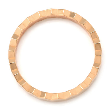 ショーメ CHAUMET ビー ドゥ ショーメ ダイヤ3石 083361-058 ピンクゴールド K18PG ダイヤモンド #58(JP18) リング 指輪 ビーマイラブ ハニカム 17.5号