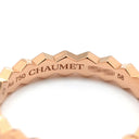 ショーメ CHAUMET ビー ドゥ ショーメ ダイヤ3石 083361-058 ピンクゴールド K18PG ダイヤモンド #58(JP18) リング 指輪 ビーマイラブ ハニカム 17.5号
