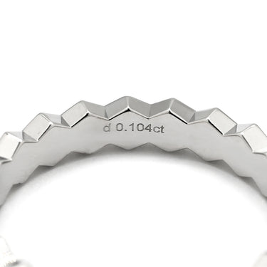 ショーメ CHAUMET ビー ドゥ ショーメ ハニカム 083360-054 ホワイトゴールド K18WG ダイヤモンド #54 リング 指輪 Bee My Love 3P 3石 3粒 ダイヤ 14号