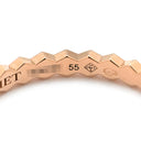 ショーメ CHAUMET ビー ドゥ ショーメ ダイヤ 081933-055 ピンクゴールド K18PG ダイヤモンド #55(JP15) リング 指輪 ビーマイラブ ハニカム 14.5号