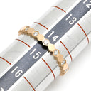 ショーメ CHAUMET ビー ドゥ ショーメ ダイヤ 081933-055 ピンクゴールド K18PG ダイヤモンド #55(JP15) リング 指輪 ビーマイラブ ハニカム 14.5号