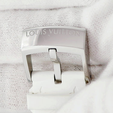 腕時計 ルイヴィトン LOUIS VUITTON タンブール グラフィット クロノグラフ Q1A40 自動巻き メンズ GMT デイト スモールセコンド