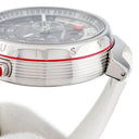 腕時計 ルイヴィトン LOUIS VUITTON タンブール グラフィット クロノグラフ Q1A40 自動巻き メンズ GMT デイト スモールセコンド