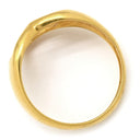 ティファニー Tiffany & Co オープンハート イエローゴールド K18YG リング 指輪 T＆Co. 750 18K 18金 YG エルサ ペレッティ 8号