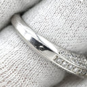 ノンブランド NON BRAND ダイヤモンド 0.909ct 0.70ct デザインリング プラチナシルバー Pt900 ダイヤモンド リング 指輪 パヴェ プラチナ900 ラウンドブリリアント パヴェ 12号