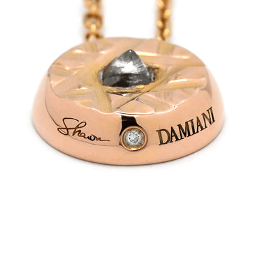 ダミアーニ DAMIANI マジコレクション ラフダイヤモンド ペンダント ピンクゴールド K18PG ダイヤモンド ネックレス 18金 PG シャロンストーン