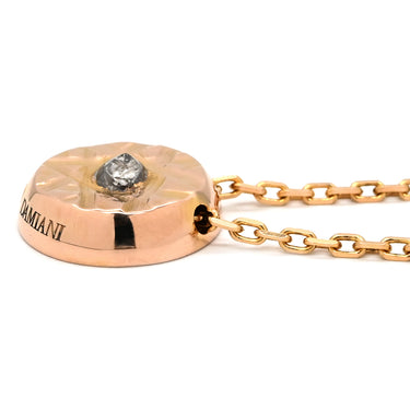 ダミアーニ DAMIANI マジコレクション ラフダイヤモンド ペンダント ピンクゴールド K18PG ダイヤモンド ネックレス 18金 PG シャロンストーン