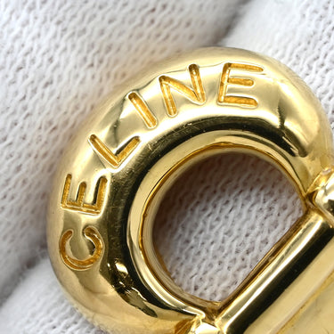セリーヌ CELINE ゴールドリング ホースシュー イエローゴールド K18YG ルビー リング 指輪 AU750 18K ルビー 馬蹄 12.5号