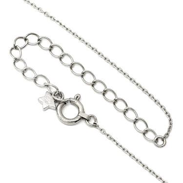 スタージュエリー STAR JEWELRY 1XN0415 プラチナシルバー Pt950 ダイヤモンド ネックレス プラチナ ハートシェイプ ダイヤ クロスネックレス 0.15ct