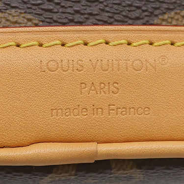 ルイヴィトン LOUIS VUITTON ナノ ノエ M81266 モノグラム モノグラムキャンバス 2WAYバッグ ゴールド金具 ショルダーバッグ ハンドバッグ 茶