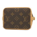 ルイヴィトン LOUIS VUITTON ナノ ノエ M81266 モノグラム モノグラムキャンバス 2WAYバッグ ゴールド金具 ショルダーバッグ ハンドバッグ 茶