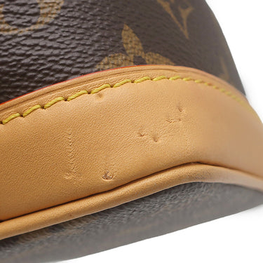 ルイヴィトン LOUIS VUITTON ナノ ノエ M81266 モノグラム モノグラムキャンバス 2WAYバッグ ゴールド金具 ショルダーバッグ ハンドバッグ 茶