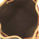 ルイヴィトン LOUIS VUITTON ナノ ノエ M81266 モノグラム モノグラムキャンバス 2WAYバッグ ゴールド金具 ショルダーバッグ ハンドバッグ 茶