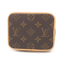 ルイヴィトン Louis Vuitton ナノ ノエ M81266 モノグラム モノグラムキャンバス 2WAYバッグ ゴールド金具 ショルダーバッグ ハンドバッグ 茶