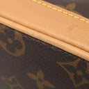 ルイヴィトン Louis Vuitton ナノ ノエ M81266 モノグラム モノグラムキャンバス 2WAYバッグ ゴールド金具 ショルダーバッグ ハンドバッグ 茶