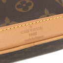 ルイヴィトン Louis Vuitton ナノ ノエ M81266 モノグラム モノグラムキャンバス 2WAYバッグ ゴールド金具 ショルダーバッグ ハンドバッグ 茶