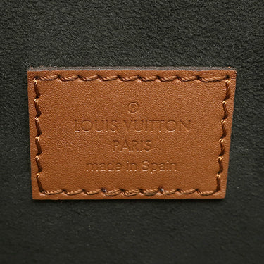 ルイヴィトン LOUIS VUITTON ドーフィーヌ MM M44391 ブラウン×ベージュ レザー モノグラムキャンバス モノグラムリバースキャンバス ショルダーバッグ ゴールド金具 茶 チェーンショルダー