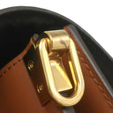 ルイヴィトン LOUIS VUITTON ドーフィーヌ MM M44391 ブラウン×ベージュ レザー モノグラムキャンバス モノグラムリバースキャンバス ショルダーバッグ ゴールド金具 茶 チェーンショルダー