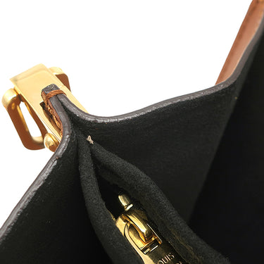 ルイヴィトン LOUIS VUITTON ドーフィーヌ MM M44391 ブラウン×ベージュ レザー モノグラムキャンバス モノグラムリバースキャンバス ショルダーバッグ 茶 チェーンショルダー
