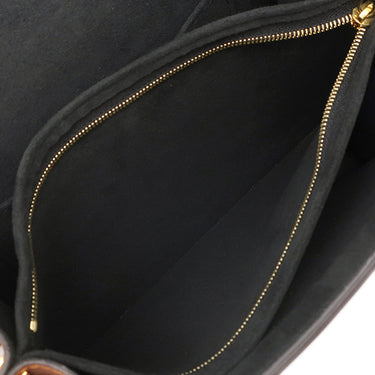 ルイヴィトン LOUIS VUITTON ドーフィーヌ MM M44391 ブラウン×ベージュ レザー モノグラムキャンバス モノグラムリバースキャンバス ショルダーバッグ 茶 チェーンショルダー